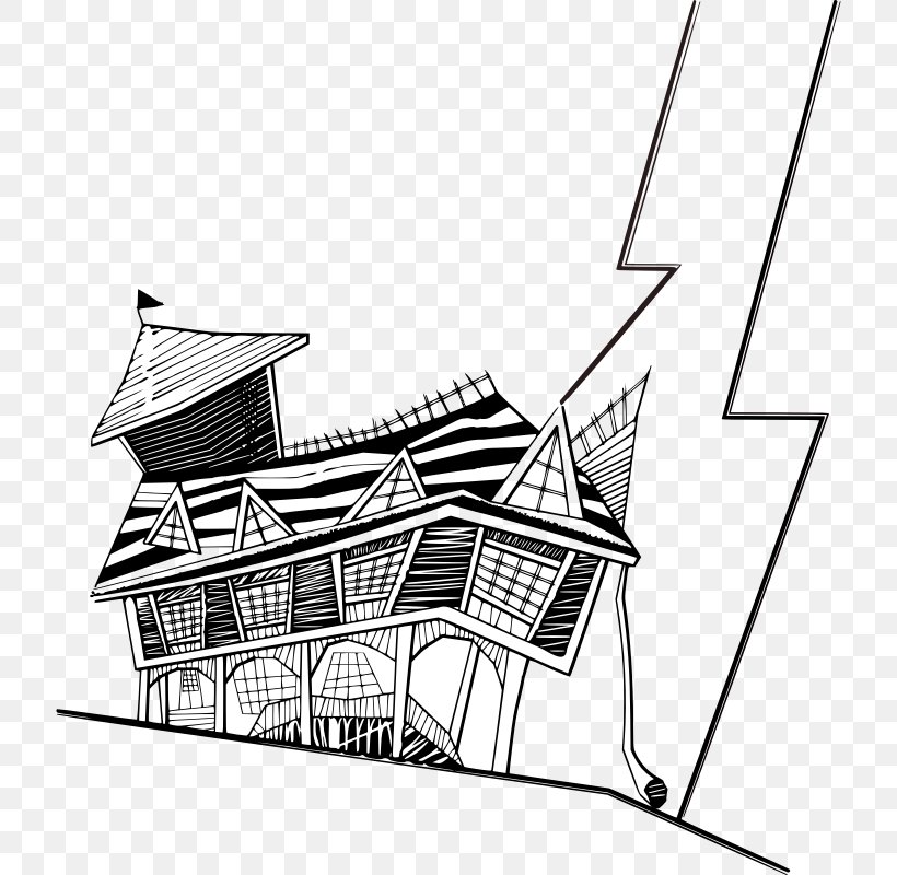 House Drawing Clip Art, PNG, 800x800px, House, Art, Artwork, Black And White, Crooked House Download Free