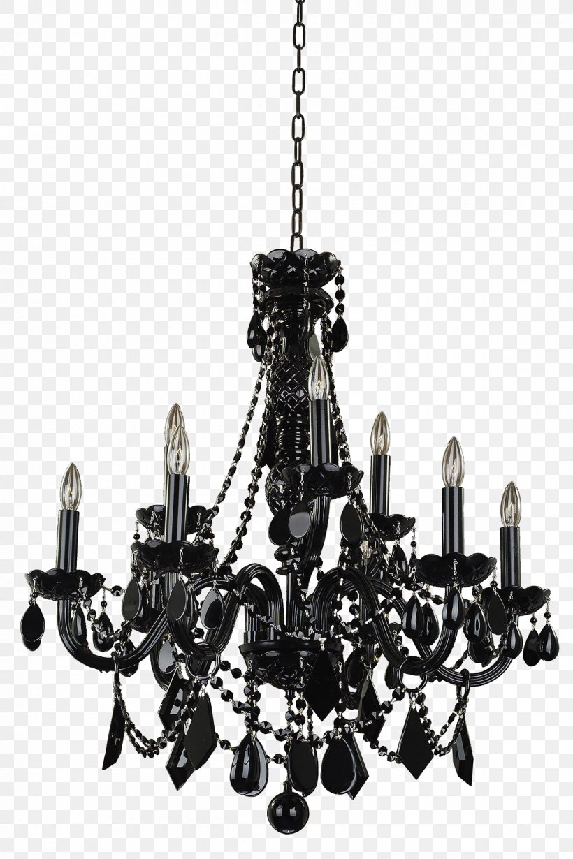 Lighting Black Chandelier Swarovski AG, PNG, 1200x1800px, Light, Black And White, Black Chandelier, Capitol Lighting, Ceiling Download Free