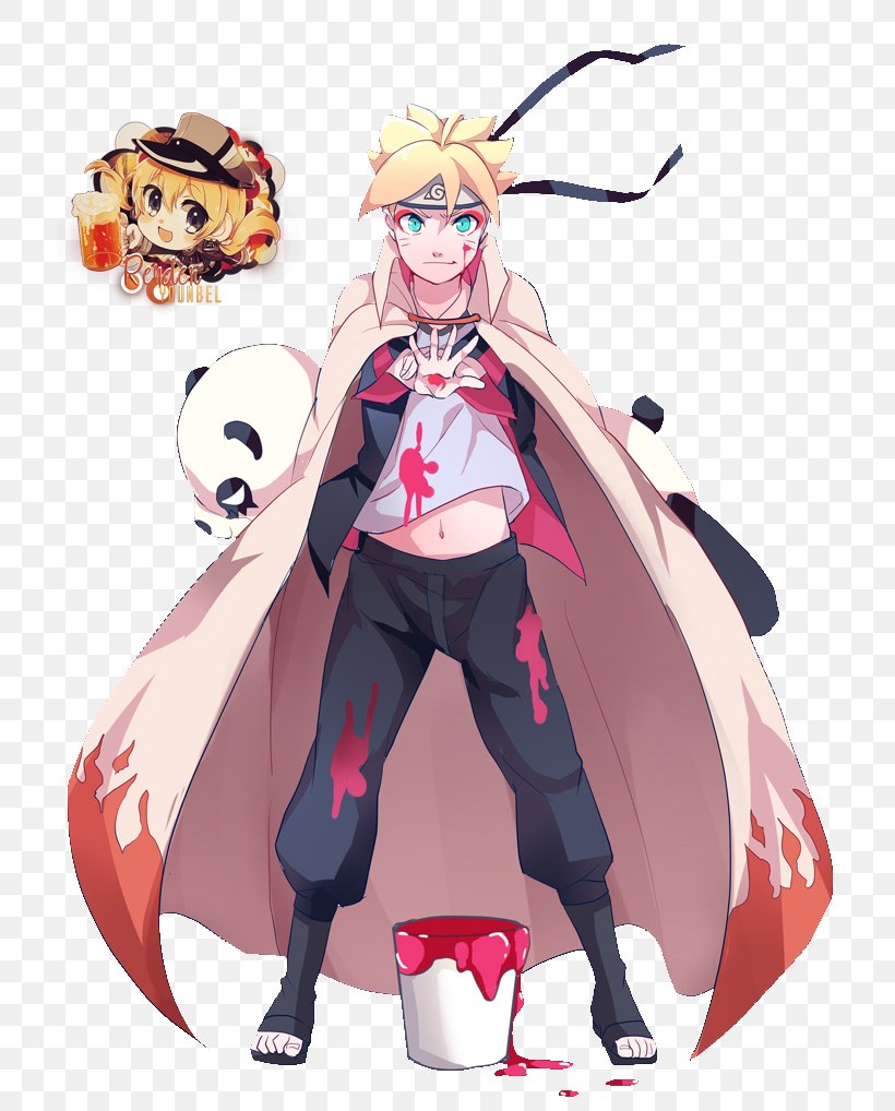 Naruto Uzumaki Boruto Uzumaki Himawari Uzumaki Hinata Hyuga Sasuke Uchiha, PNG, 720x1018px, Watercolor, Cartoon, Flower, Frame, Heart Download Free