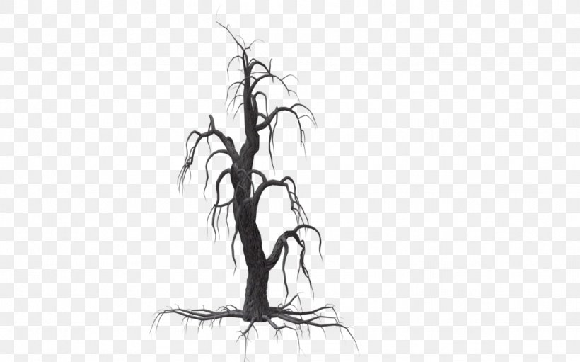 Tree Drawing Monochrome, PNG, 1024x639px, Tree, Art, Artwork, Black And White, Branch Download Free