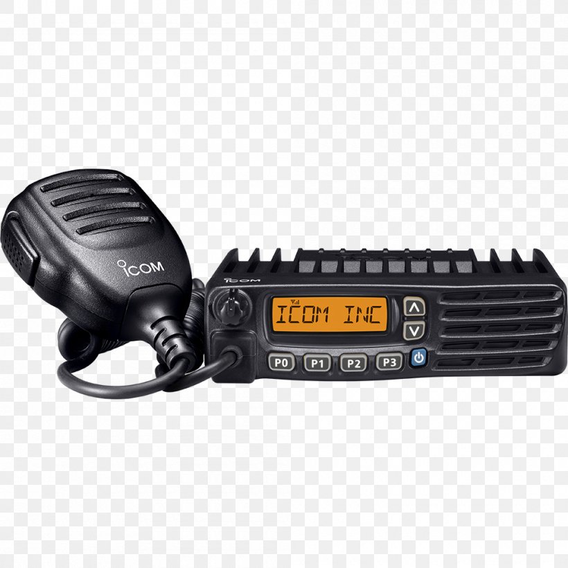 Two-way Radio Icom Incorporated Mobile Radio Ultra High Frequency, PNG, 1000x1000px, Twoway Radio, Base Station, Citizens Band Radio, Digital Mobile Radio, Electronic Device Download Free