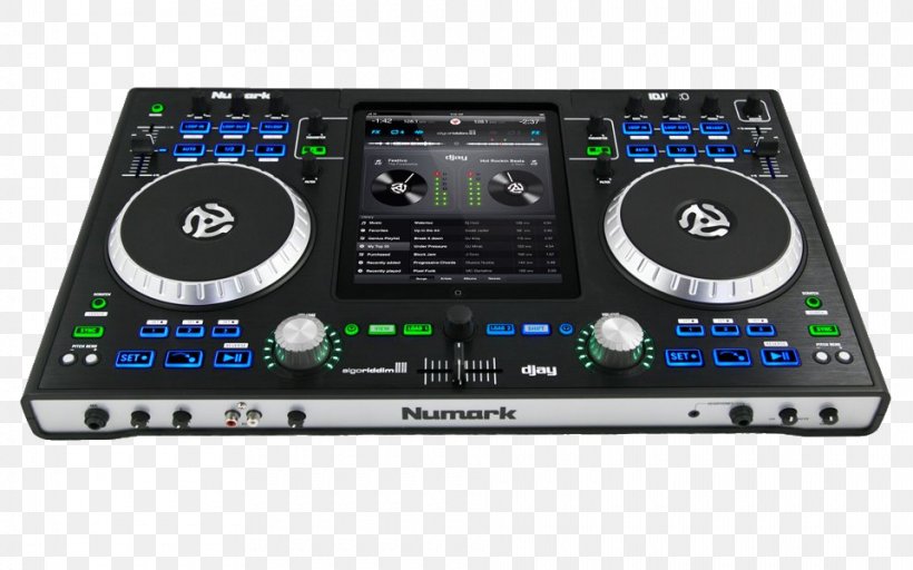 DJ Controller Numark IDJ Pro Numark Industries Disc Jockey Audio Mixers, PNG, 960x600px, Dj Controller, Audio, Audio Equipment, Audio Mixers, Audio Receiver Download Free