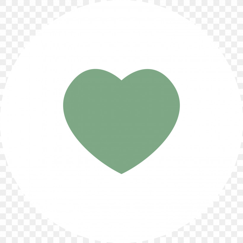 Heart Emoji, PNG, 3000x3000px, Heart Emoji, Green, M095 Download Free