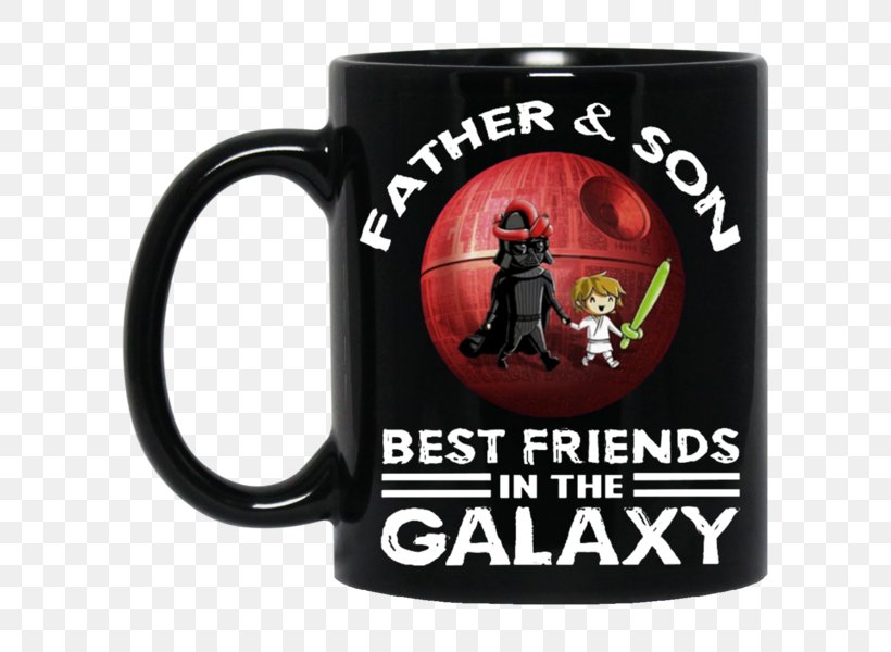 Anakin Skywalker Mug Father Daughter Star Wars, PNG, 600x600px, Watercolor, Cartoon, Flower, Frame, Heart Download Free
