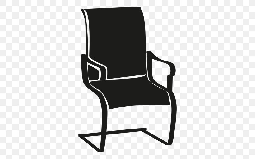 Chair Bar Stool, PNG, 512x512px, Chair, Armrest, Bar Stool, Black, Black And White Download Free