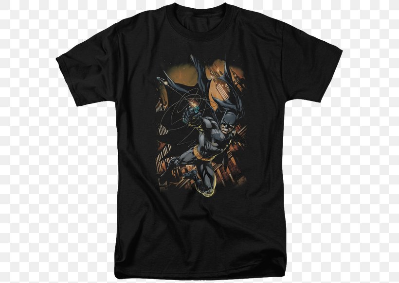 T-shirt Batman Hoodie Sleeve, PNG, 600x583px, Tshirt, Batman, Black, Brand, Clothing Download Free
