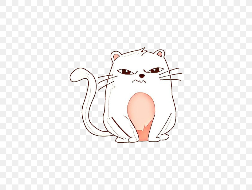 Cartoon Whiskers Cat Nose Snout, PNG, 618x618px, Cartoon, Cat, Drawing, Nose, Small To Mediumsized Cats Download Free