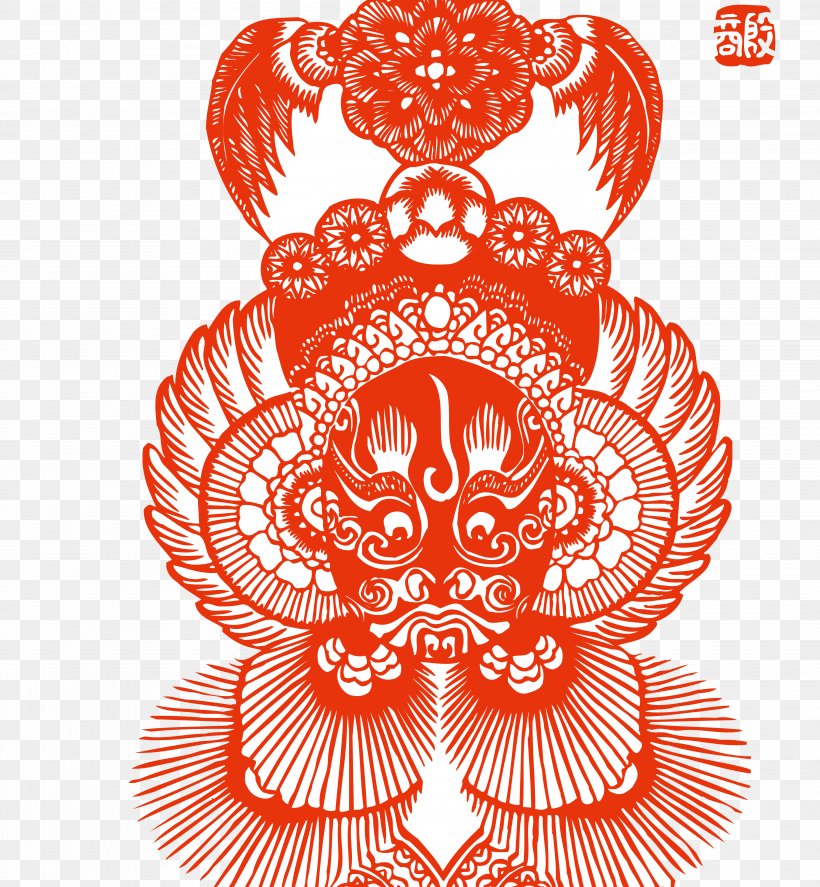 China Papercutting Chinese Paper Cutting Peking Opera, PNG, 4978x5385px, China, Art, Chinese Opera, Chinese Paper Cutting, Floral Design Download Free