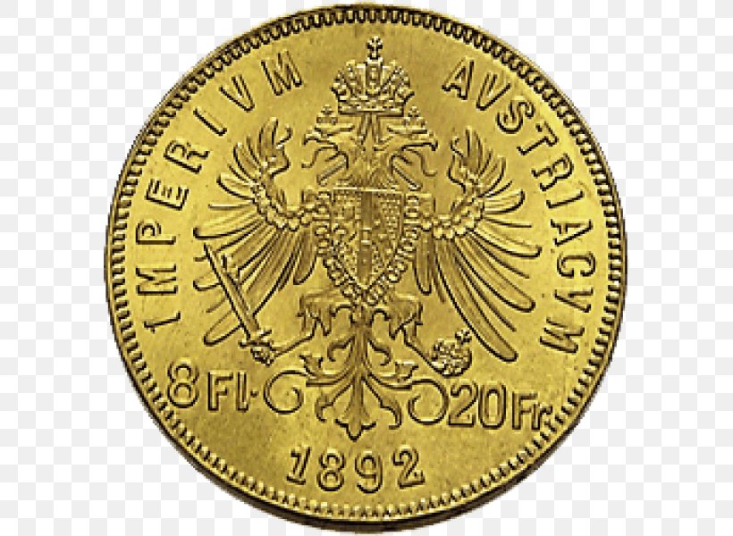 Gold Coin Auction Austro-Hungarian Gulden, PNG, 588x600px, Coin, Auction, Austrohungarian Gulden, Austrohungarian Krone, Brass Download Free