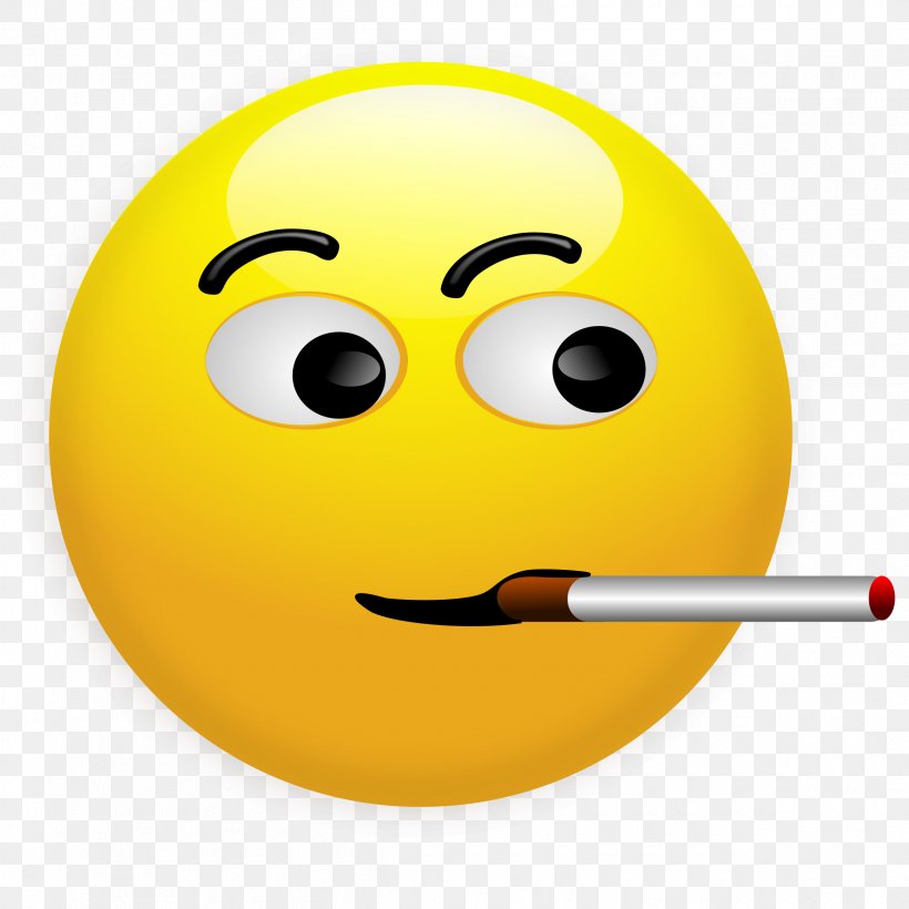 Smiley Cigarette Emoticon Clip Art, PNG, 2400x2401px, Smiley, Cigarette, Emoji, Emoticon, Happiness Download Free