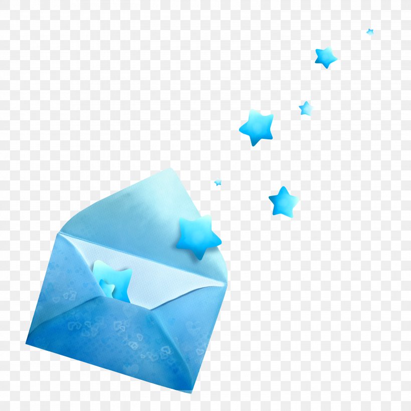 Envelope Letter, PNG, 3000x3000px, Envelope, Aqua, Art Paper, Azure, Blue Download Free