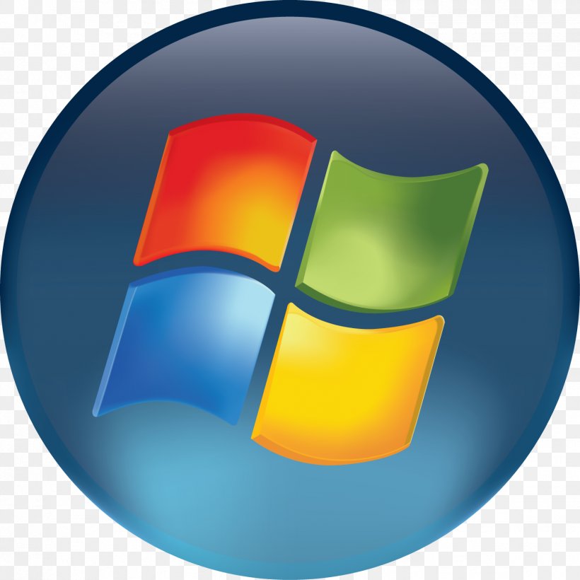 Windows 7 Windows Vista Logo Microsoft, PNG, 1444x1444px, Windows 7, Computer, Computer Icon, Computer Software, Logo Download Free