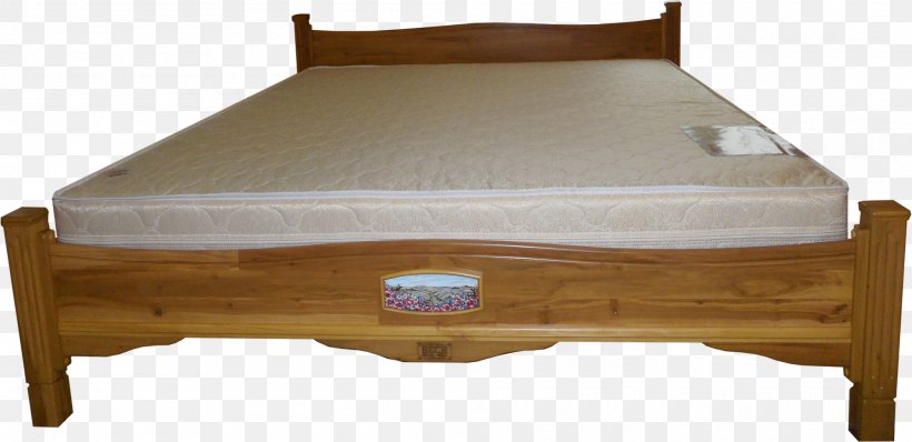 Bed Frame Mattress Wood, PNG, 2000x972px, Bed Frame, Bed, Furniture, Mattress, Table Download Free