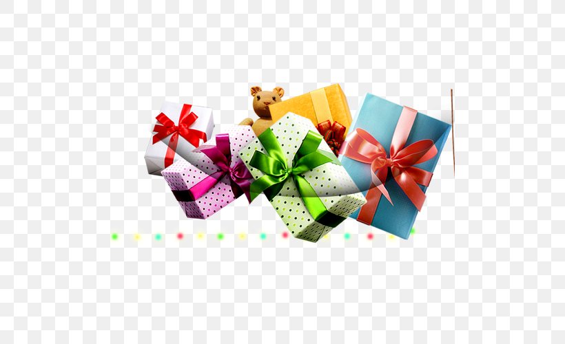 Christmas Gift Santa Claus Paper, PNG, 500x500px, Gift, Ribbon Download Free