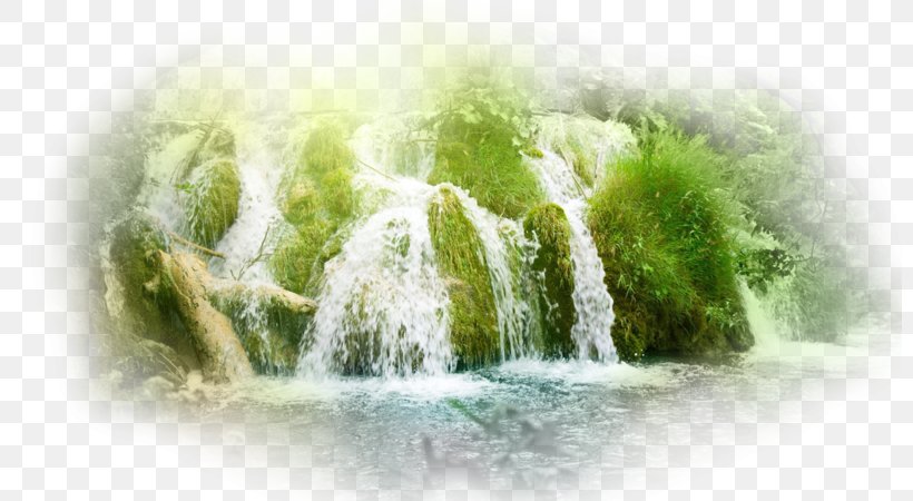 Desktop Wallpaper Waterfall Nature Story, PNG, 800x450px, 4k Resolution, Waterfall, Energy, Grass, Image Resolution Download Free