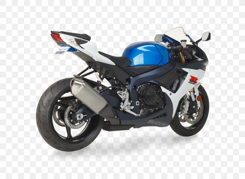 Exhaust System Suzuki GSX-R Series Motorcycle Suzuki GSX-R600 Kawasaki Ninja ZX-10R, PNG, 600x600px, Exhaust System, Automotive Exhaust, Automotive Exterior, Automotive Wheel System, Car Download Free