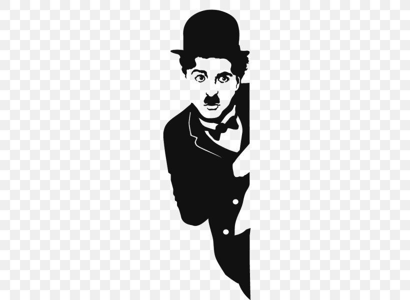 Charlie Chaplin The Tramp Silhouette, PNG, 600x600px, The Tramp, Actor, Art, Black And White, Chaplin Download Free