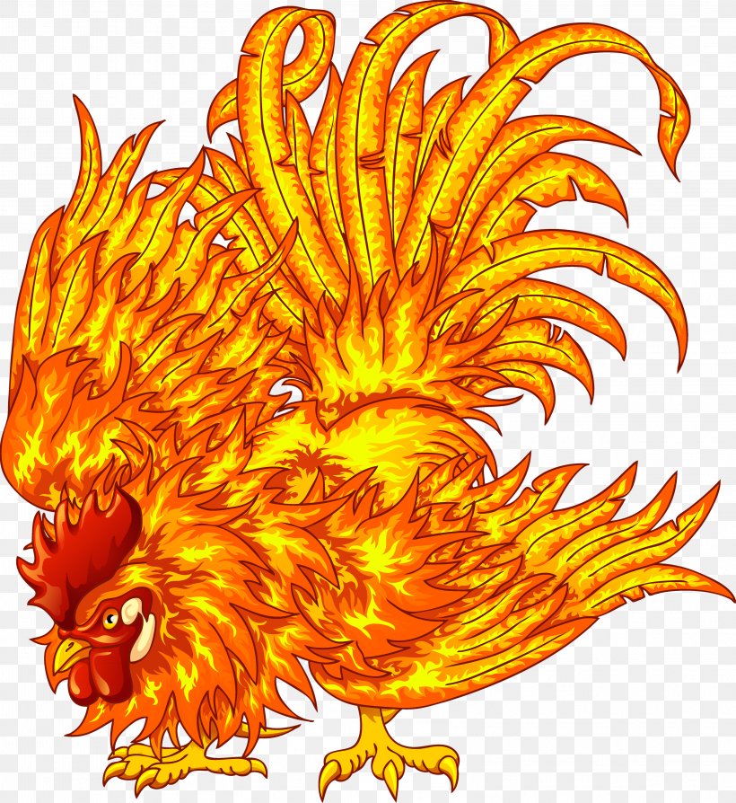 Chicken Rooster Clip Art, PNG, 3207x3500px, Chicken, Beak, Bird, Chicken Meat, Chinese New Year Download Free