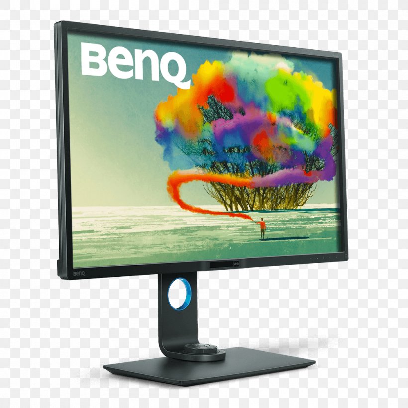 Computer Monitors BenQ Adobe RGB Color Space DisplayPort Ultra-high-definition Television, PNG, 1000x1000px, 4k Resolution, Computer Monitors, Adobe Rgb Color Space, Advertising, Benq Download Free