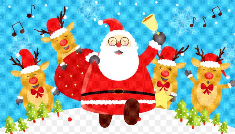 Santa Claus, PNG, 1100x629px, Santa Claus, Cartoon, Christmas, Christmas Eve Download Free