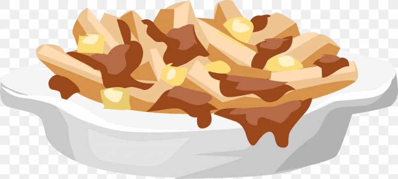 Canada Poutine Canadian Cuisine French Fries Gravy, PNG, 2400x1084px, Canada, Canadian Cuisine, Cheese Curd, Cuisine, Flavor Download Free