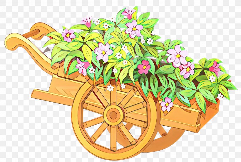 Clip Art Flower Garden Free Content Vector Graphics, PNG, 3000x2026px, Flower Garden, Automotive Wheel System, Bouquet, Cart, Cut Flowers Download Free