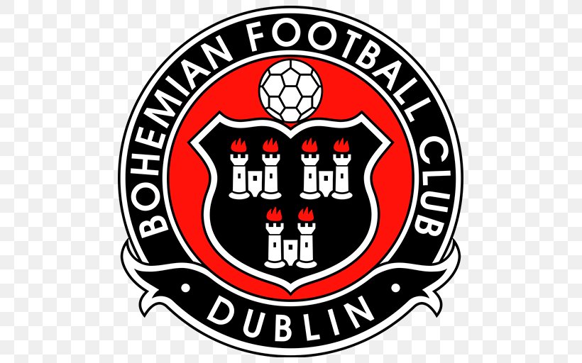 Dalymount Park Bohemian F.C. Derry City F.C. 2017 League Of Ireland Premier Division, PNG, 512x512px, Dalymount Park, Area, Badge, Bohemian Fc, Brand Download Free