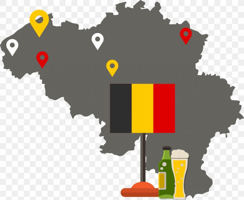 Flag Of Belgium Vector Map, PNG, 977x800px, Belgium, Blank Map, Flag Of Belgium, Map, Royaltyfree Download Free
