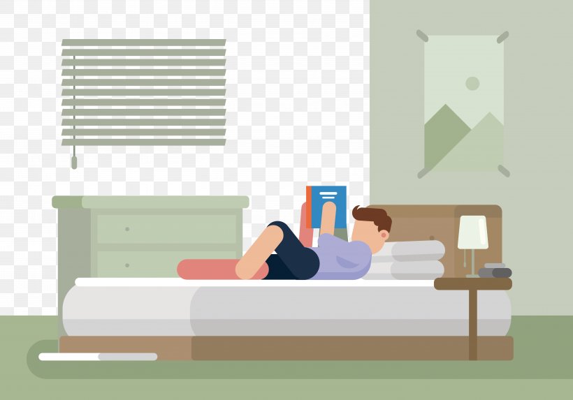 Illustration, PNG, 5833x4083px, Interior Design Services, Bed, Comfort, Computer Graphics, Couch Download Free