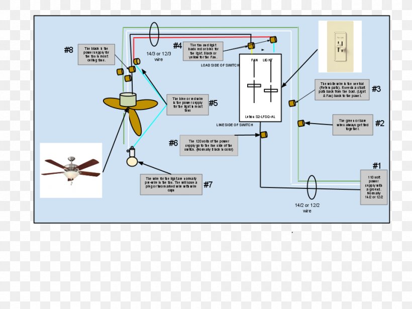 Light Ceiling Fans Latching Relay, Ceiling Wiring Diagram