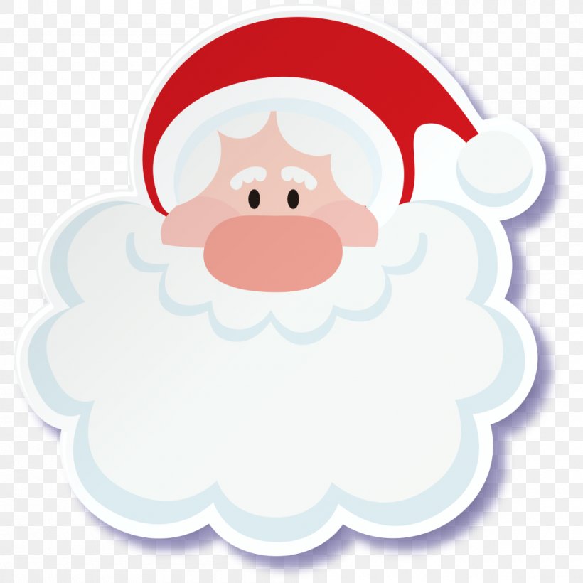 Santa Claus Christmas T-shirt Gift, PNG, 1000x1000px, Santa Claus, Area, Cartoon, Christmas, Christmas Tree Download Free