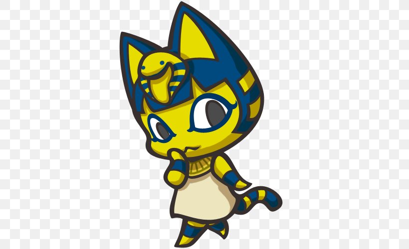 Animal Crossing: New Leaf Video Game Nintendo Google Images, PNG, 500x500px, Animal Crossing New Leaf, Animal Crossing, Cartoon, Cat, Fictional Character Download Free