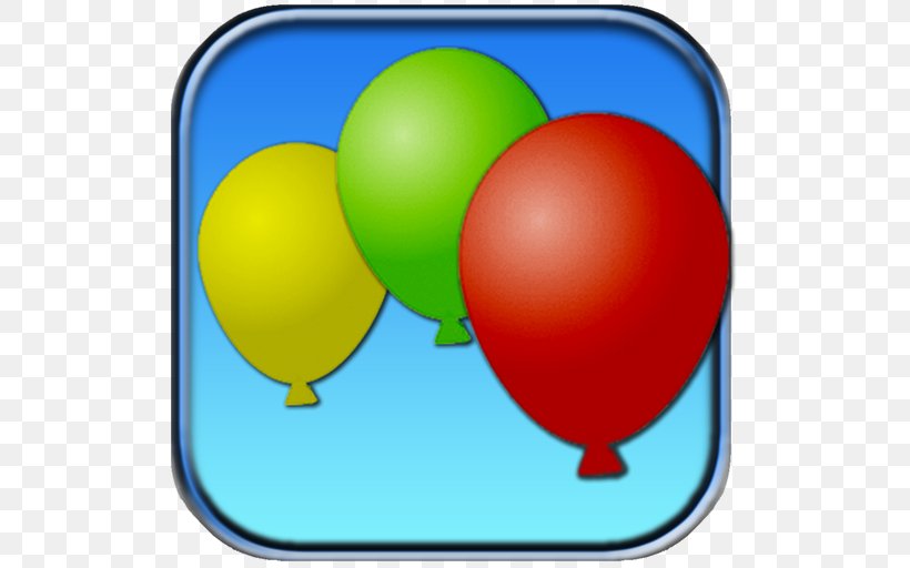 Balloons Splash How Many ... ? Balloon Pop Android, PNG, 512x512px, How Many, Android, App Store, Balloon, Balloon Pop Download Free
