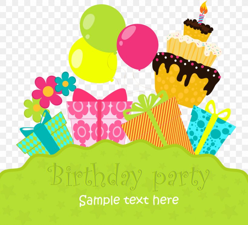 Birthday Cake Greeting Card Birthday Card, PNG, 1000x910px, Birthday Cake, Art, Artwork, Birthday, Birthday Card Download Free