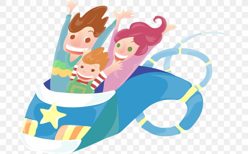 Cartoon Illustration, PNG, 1764x1098px, Roller Coaster, Animation, Area, Art, Blue Download Free