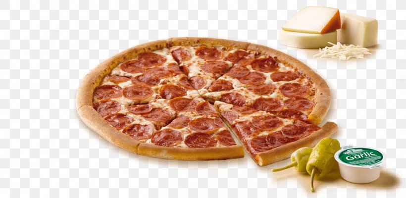 Papa John's Pepperoni Pizza Italian Cuisine, PNG, 1301x636px, Pizza, Cheese, Cuisine, Dish, Food Download Free