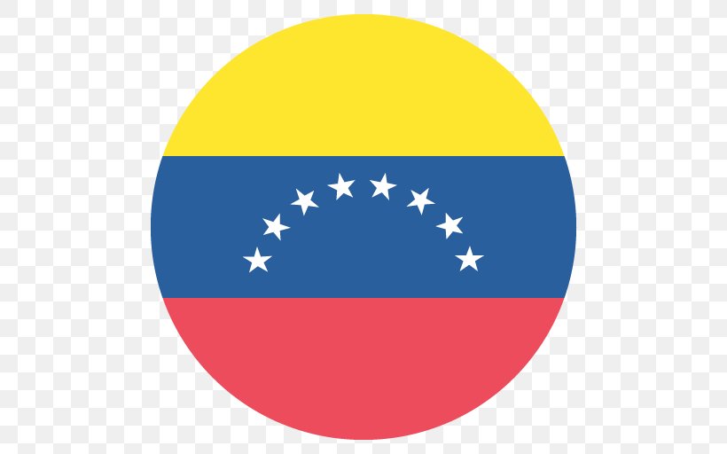 Flag Of Venezuela Emoji National Flag, PNG, 512x512px, Flag Of Venezuela, Area, Blue, Civil Flag, Emoji Download Free