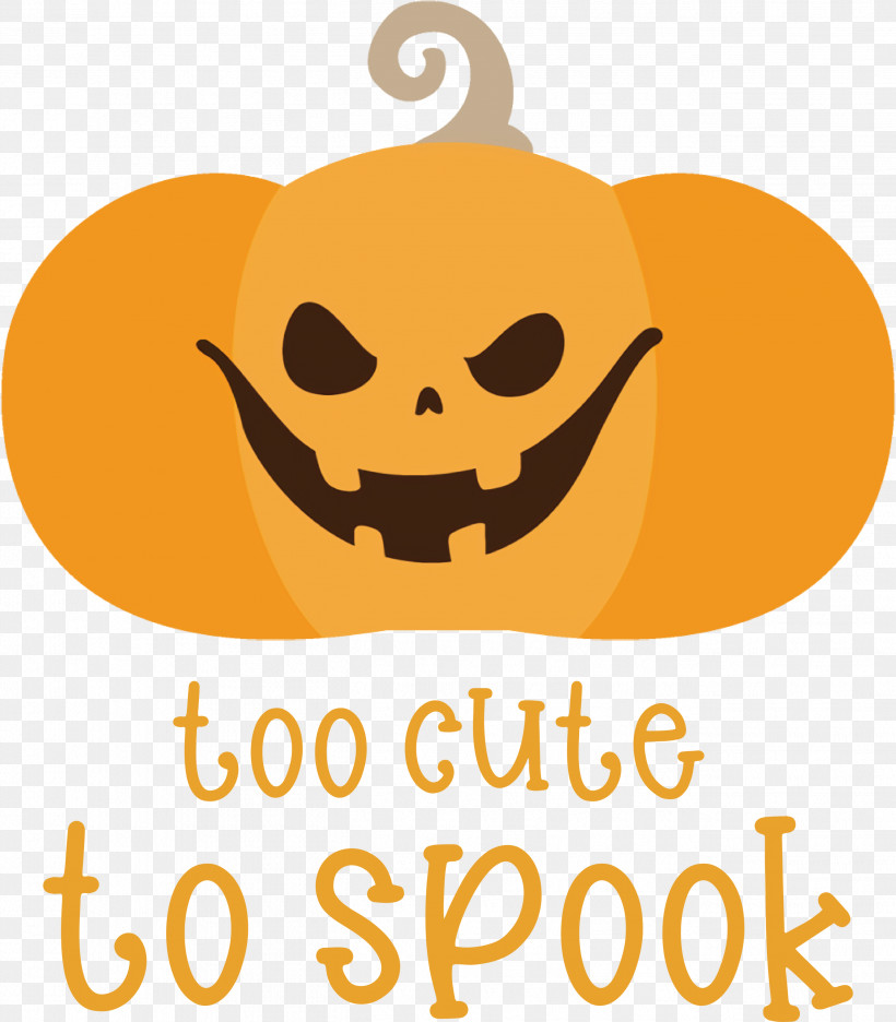 Halloween Too Cute To Spook Spook, PNG, 2627x3000px, Halloween, Cartoon, Fruit, Geometry, Happiness Download Free