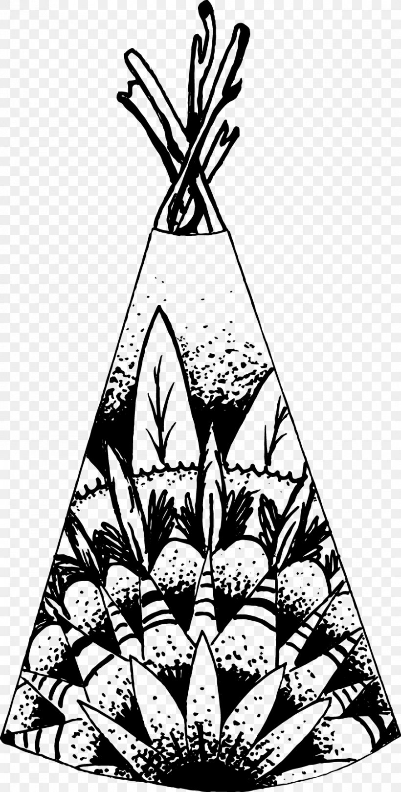 Tipi Art Boho-chic Drawing, PNG, 901x1780px, Tipi, Abziehtattoo, Art, Artwork, Black And White Download Free