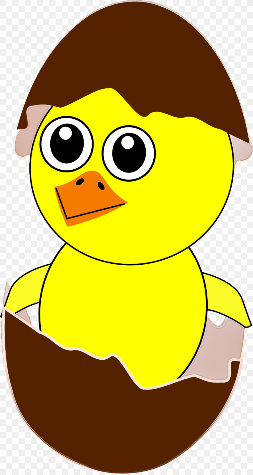 Cartoon Yellow Bird Duck Rubber Ducky, PNG, 999x1877px, Cartoon, Bird, Duck, Ducks Geese And Swans, Rubber Ducky Download Free
