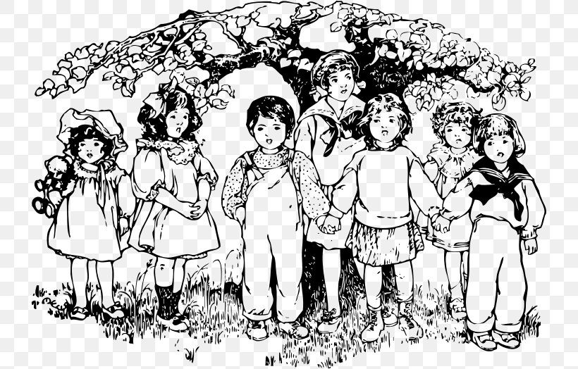 Child Tree Clip Art, PNG, 731x524px, Child, Area, Art, Artwork, Black And White Download Free