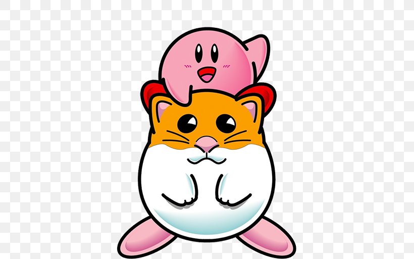 Kirby's Dream Land 2 Kirby's Dream Collection Kirby's Return To Dream Land Kirby's Dream Land 3, PNG, 512x512px, Kirby Triple Deluxe, Art, Artwork, Cat, Cat Like Mammal Download Free