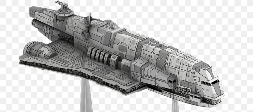 Battlecruiser Fantasy Flight Games Star Wars: Imperial Assault Amphibious Assault Ship Star Wars: X-Wing Miniatures Game Heavy Cruiser, PNG, 698x365px, Battlecruiser, Amphibious Assault Ship, Assault, Battleship, Black And White Download Free