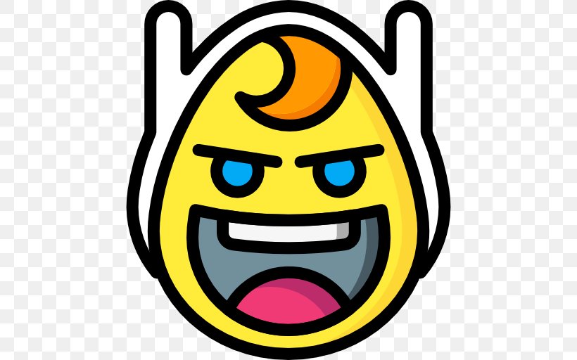Finn The Human Smiley Jake The Dog, PNG, 512x512px, Finn The Human, Emoticon, Emotion, Face, Facial Expression Download Free