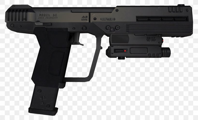Halo 3: ODST United States Special Operations Command Personal Defense Weapon AutoMag, PNG, 3976x2429px, Halo 3 Odst, Air Gun, Airsoft, Airsoft Gun, Assault Rifle Download Free