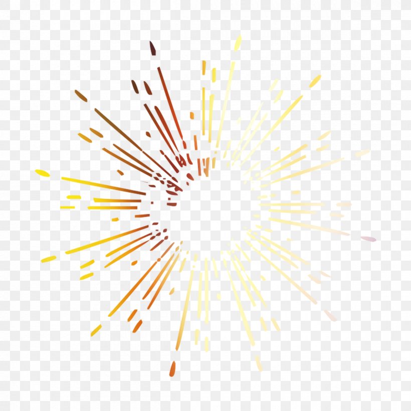 Line Yellow Point Font Flower, PNG, 1200x1200px, Yellow, Fireworks, Flower, Point, Sky Download Free