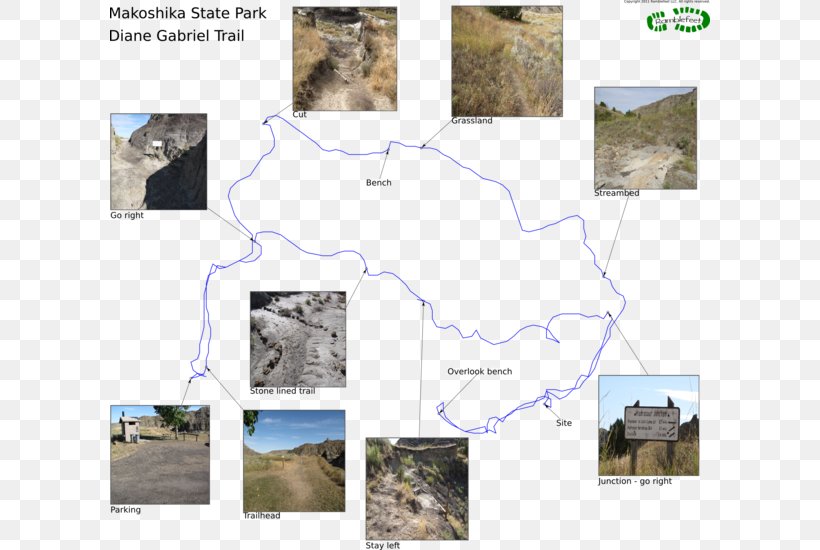 Makoshika State Park Trail Map, PNG, 600x550px, Makoshika State Park, Acre, Area, Buckbill, Campsite Download Free