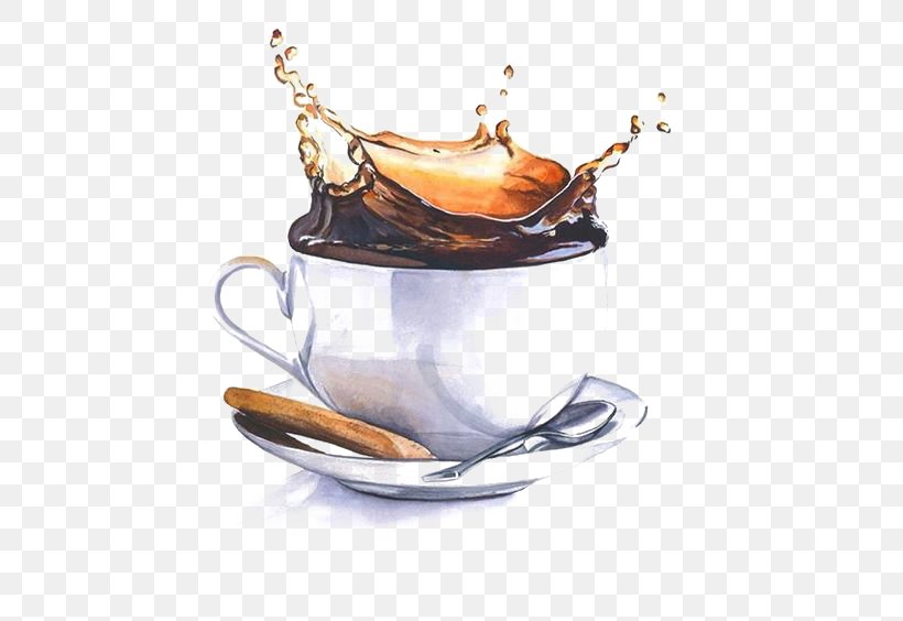 Watercolor Painting Drawing Art Illustration, PNG, 564x564px, Watercolor Painting, Art, Artist, Ceramic, Coffee Cup Download Free