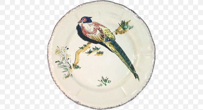 Gien Silkie Pheasant Bird Porcelain, PNG, 587x443px, Gien, Beak, Bird, Canada Goose, Dessert Download Free