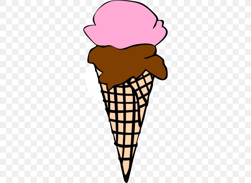 Ice Cream Cones Chocolate Ice Cream Clip Art, PNG, 276x600px, Ice Cream Cones, Artwork, Chocolate, Chocolate Ice Cream, Cone Download Free